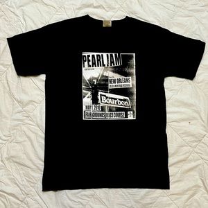 2010 Pearl Jam concert tshirt from New Orleans